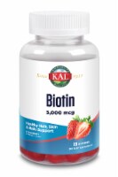KAL Strawberry Biotin Gummies 5000mcg Perspective: Main