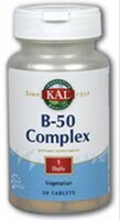 KAL  B-50 Complex Capsules Perspective: front