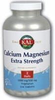 KAL Calcium plus Magnesium Extra Strength Perspective: front