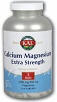 KAL Calcium plus Magnesium Extra Strength Perspective: front