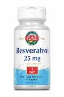 KAL Resveratrol 25mg Tablets Perspective: Main