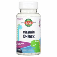 KAL Dinosaurs Vitamin D-Rex Watermelon - 120 Micro Tablets