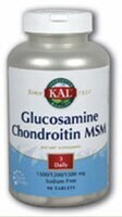 Kal  Glucosamine Chondroitin and MSM Perspective: front