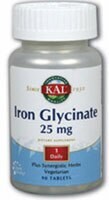 Kal  Iron Glycinate Perspective: front