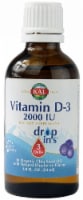 Kal Vitamin D3 Dropins™ Natural Blueberry
