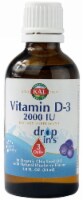 Kal Vitamin D3 Dropins™ Natural Blueberry Perspective: Main