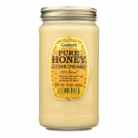 Gunter Pure Clover Creamed Honey - Case of 12 - 16 oz.