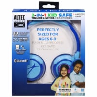 Sakar 2-n-1 Kids Safe Headphones Pink Perspective: Main