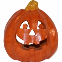 Gardman USA G48PT1810M 9.5 x 8.5 in. GT Polyresin Jack Lantern Perspective: Main