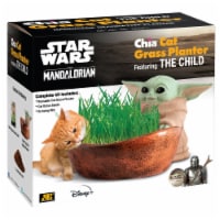 Chia Cat Grass Planter ft. The Child (Star Wars - 'The Mandalorian') Perspective: Main
