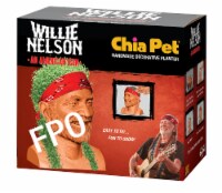 Chia Pet® Willie Nelson Handmade Decorative Planter Perspective: Main
