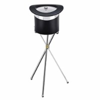 Kraftware Corp 63176 Top Hat with Chrome Band Bucket With Metal Stand