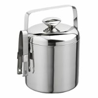 Kraftware Corp 70310 Ice Bucket With Tong Polished 1.5 qt.