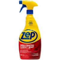 Zep High Traffic Carpet Cleaner - Spray - 32 fl oz (1 quart) - 1 Each - Red