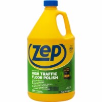 Zep High-Traffic Floor Finish - 128 fl oz (4 quart) - 1 Each - Clear, Green
