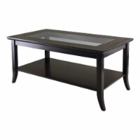 Winsome Genoa Rectangular Coffee Table in Dark Espresso