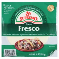 V&V Supremo® Queso Fresco Mexican Crumbling Cheese