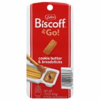 Biscoff® & Go Cookie Butter and Breadsticks Perspective: Main