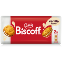 Lotus Biscoff® Vanilla Cream Sandwich Cookies Perspective: Main