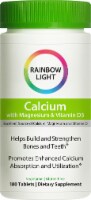 Rainbow Light Calcium With Magnesium and Vitamin D3 Tablets Bone Health and Teeth Support Supplement