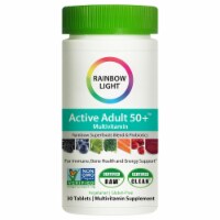 Rainbow Light Active Adult 50+ Multivitamin Tablets Perspective: Main