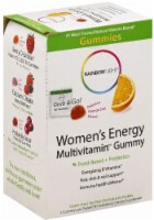 Rainbow Light Women's Energy Multivitamin Orange Zest Flavor Gummies Packets Perspective: Main