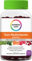 Rainbow Light Teen Multivitamin Gummies Blueberry Flavor
