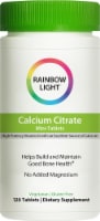Rainbow Light Calcium Citrate Mini-Tablets With Vitamin D Bone Health Support Supplement