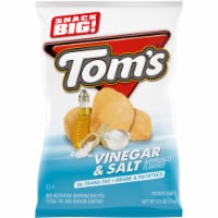 Tom's® Vinegar & Salt Potato Chips Perspective: Main