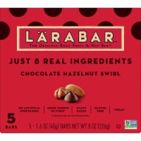 Larabar™ Chocolate Hazelnut Swirl Fruit & Nut Bars Perspective: Main