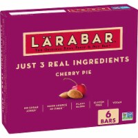 Larabar Cherry Pie Gluten Free Vegan Fruit & Nut Bars Perspective: Main