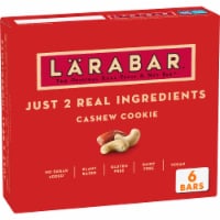 Larabar Gluten Free Vegan Cashew Cookie Fruit & Nut Bars Healthy Pantry Snacks
