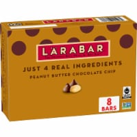 Larabar Gluten Free Vegan Peanut Butter Chocolate Chip Fruit & Nut Bars Healthy Snacks