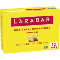 Larabar Lemon Bar Gluten Free Vegan Fruit & Nut Bars Perspective: Main