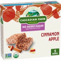 Cascadian Farm™ Organic No Sugar Added Cinnamon Apple Chewy Bars