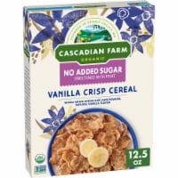 Cascadian Farm Organic No Added Sugar Vanilla Crisp Cereal Perspective: Main