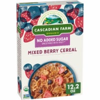 Cascadian Farm No Added Sugar Organic Mixed Berry Cereal
