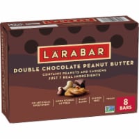 Larabar Double Chocolate Peanut Butter Fruit and Nut Bars Perspective: Main