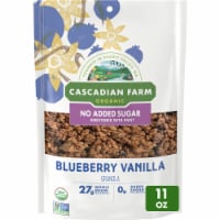 Cascadian Farm Organic® No Added Sugar Blueberry Vanilla Granola Perspective: Main