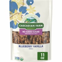 Cascadian Farm Organic® No Added Sugar Blueberry Vanilla Granola Perspective: Main
