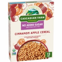 Cascadian Farm Organic No Added Sugar Cinnamon Apple Cereal Perspective: Main
