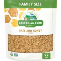 Cascadian Farm Organic Granola Oats and Honey Family Size Cereal Perspective: Main