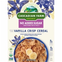 Cascadian Farm Organic No Added Sugar Vanilla Crisp Cereal Perspective: Main