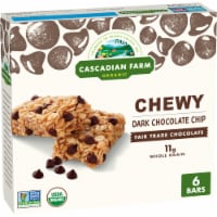Cascadian Farm Organic Dark Chocolate Chip Chewy Granola Bars