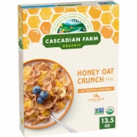 Cascadian Farm Organic Honey Oat Crunch Breakfast Cereal Perspective: Main