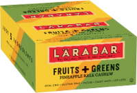 Larabar Fruits + Greens Pineapple Kale Cashew Fruit & Nut Bars Perspective: Main