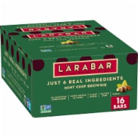 Larabar Gluten Free Vegan Mint Chip Brownie Fruit & Nut Bars Healthy Snacks