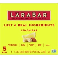 Larabar™ Lemon Bar Fruit & Nut Bars Perspective: Main