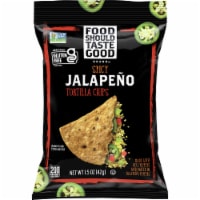 Food Should Taste Good Jalapeno Tortilla Chips Perspective: Main