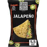 Food Should Taste Good Gluten Free Jalapeno Tortilla Chips Perspective: Main